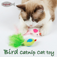 Catnip Cat Toys Bird Feather Pet Kitten Juega Toy 3 colores